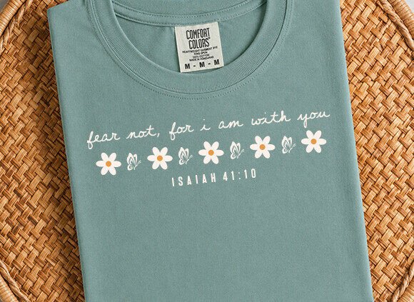 Download Fear Not Trendy Christian SVG PNG - Premium Resources