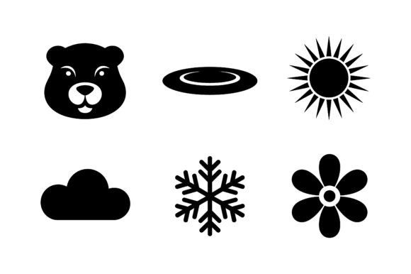 Download Four Seasons of Nature Icon Set EPS - Nature Collection
